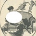 Vintage La Vie Parisienne Pin-Up Girl - Only Love - French Nude Woman Print Illustration