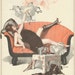 Vintage La Vie Parisienne Pin-Up Girl - Eighty In The Shade - Color Print Illustration
