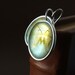 Float Like A Butterfly- Glass Domed Earrings