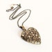Forget Me Not Brass Locket - Bling Crystal Edition