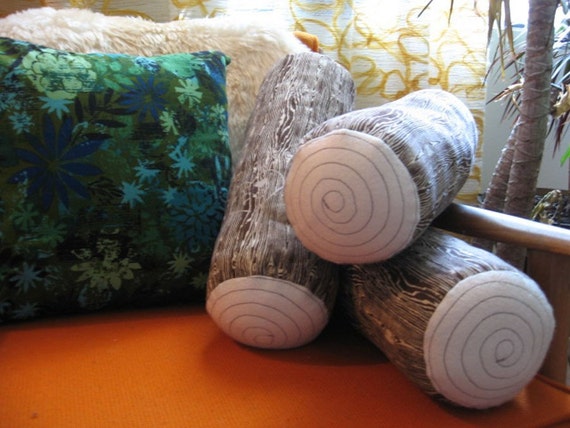 log pillow