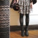 Luxe Collection Leggings - Black Banded Lace