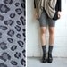 Bike Shorts - Cheetah/Leopard Jacquard jersey