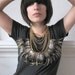 Feather Fringe Necklace