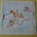 Vintage Card Gods Masterpiece New Baby Keepsake Booklet Poetry by Dora Dinsmore 1940
