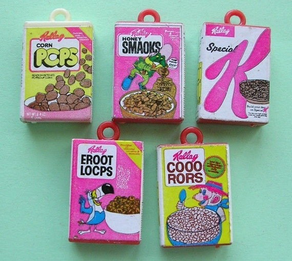 old cereal toys
