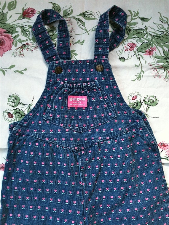 Osh Kosh Heart Overalls 4T