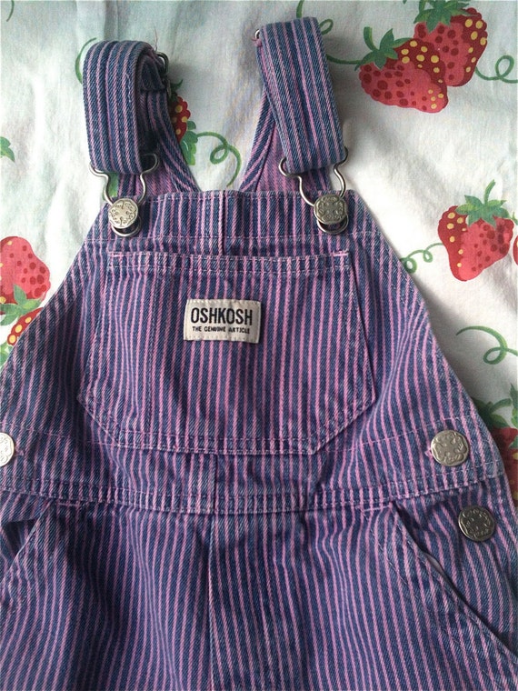 Pink and Purple Overalls 2T by lishyloo on Etsy