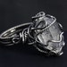Herkimer Diamond Crystal Ring
