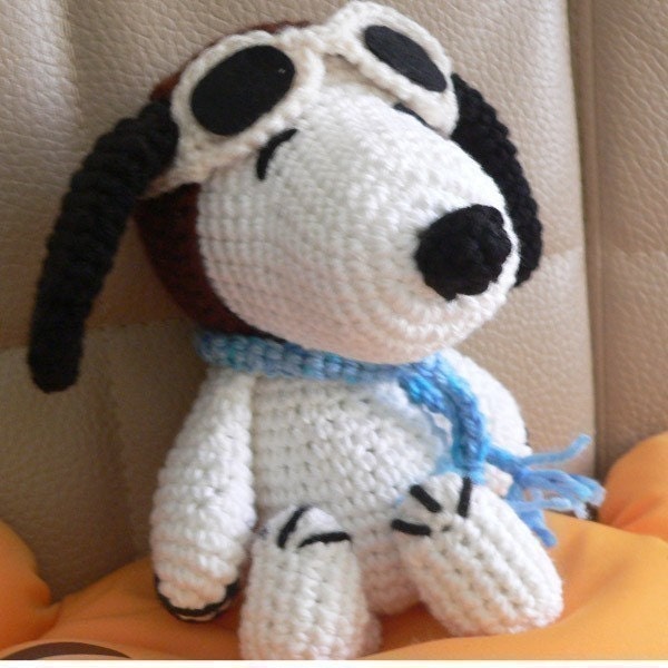 crochet camper pattern vw Dog Pattern Amigurumi by Pilot English getfun Crochet Snoopy Puppy