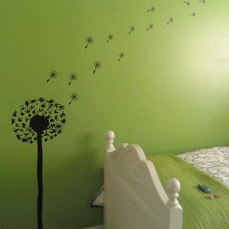 Dandelion Wall Decal Large