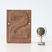 Vintage Number 2 Sign