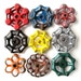 Instant COLLECTION of GARDEN Water Faucet Valve Knobs - Set of 9