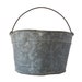 Galvanized Metal Bucket, Pail With Handle