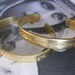 1 PC Raw Brass Sentiments / Wisdom, Courage, Strength / Cuff Bracelet - B104