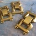 1 PC Solid Brass Extra Heavy Gauge Two Strand Fold Over Box Clasp - II03