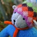 Pogo - Rachael, handmade small bear, repurposed wool