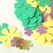Mixed Die Cut Paper Flowers 2 inches and 1 inches for flowers,cards,tags,confetti. more more ideas...