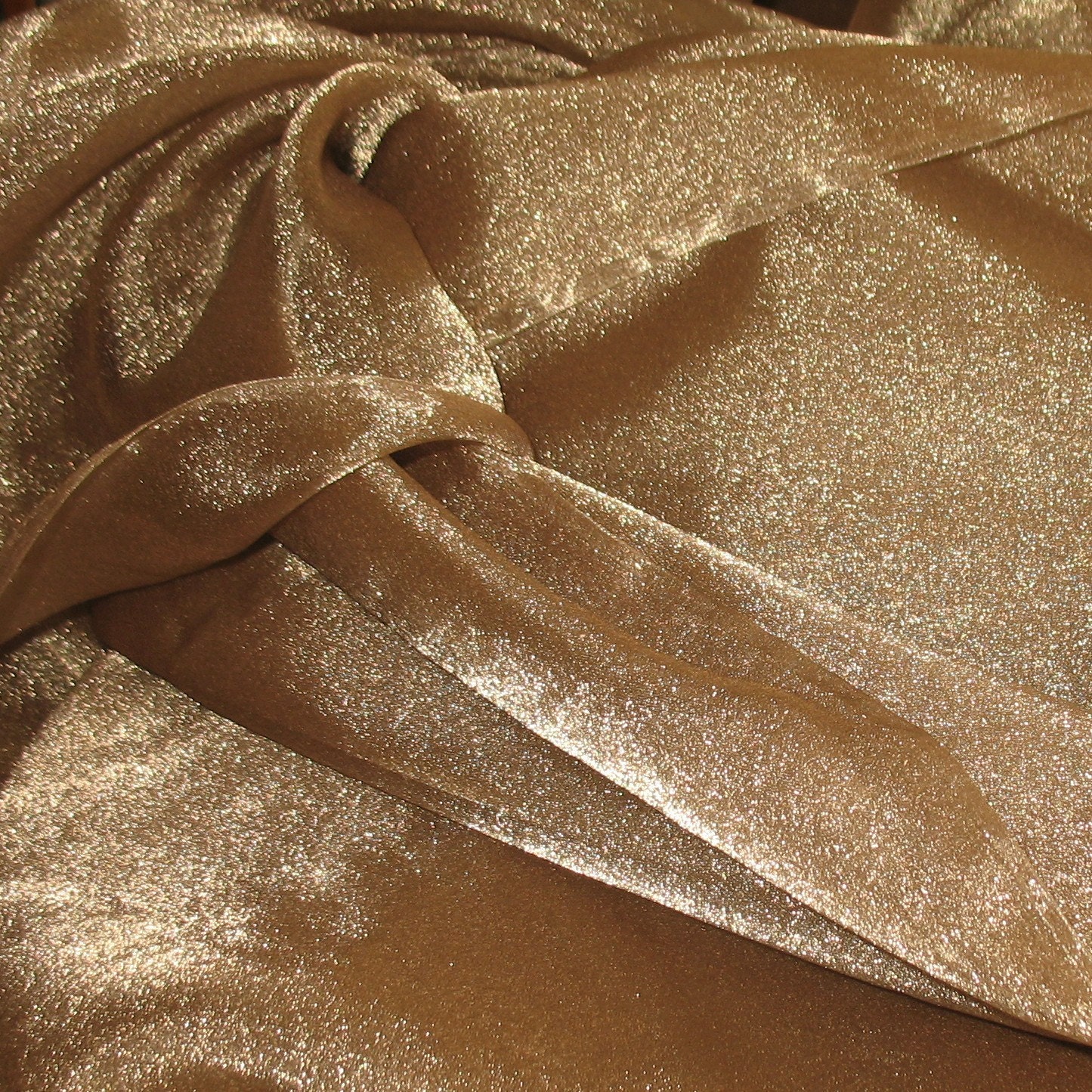Bronze Sheer Fabric