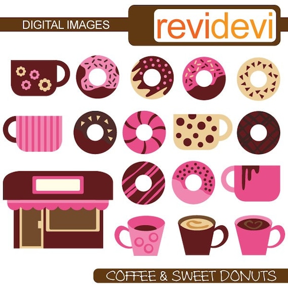 coffee and donuts clipart - photo #45
