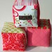 Pretty in Pink Cloth Play Blocks (Set of 3)