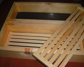 beekeeping bee hive 10-Frame Hive Top Feeder w/Floats