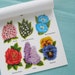 Vintage Eureka Floral (Flowers) Stickers (Decals)