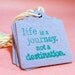 Life is a Journey Handmade Recycled Paper Tags - Set of 12