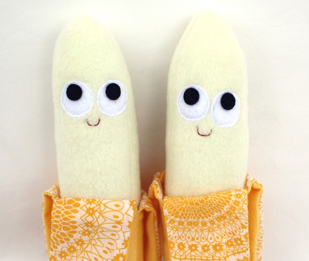 cotton food banana plush