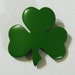 Shamrock Hair Clip Barrette Made From Maple Wood