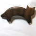 Cat Hair Clip Made Of Walnut Wood