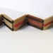 Jacob's Ladder Tumbling Blocks Made Of Three Woods