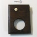 1878 Post Office Box Door Walnut Wood