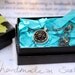 Buttercup vintage button necklace mismatched sterling silver and gold chain