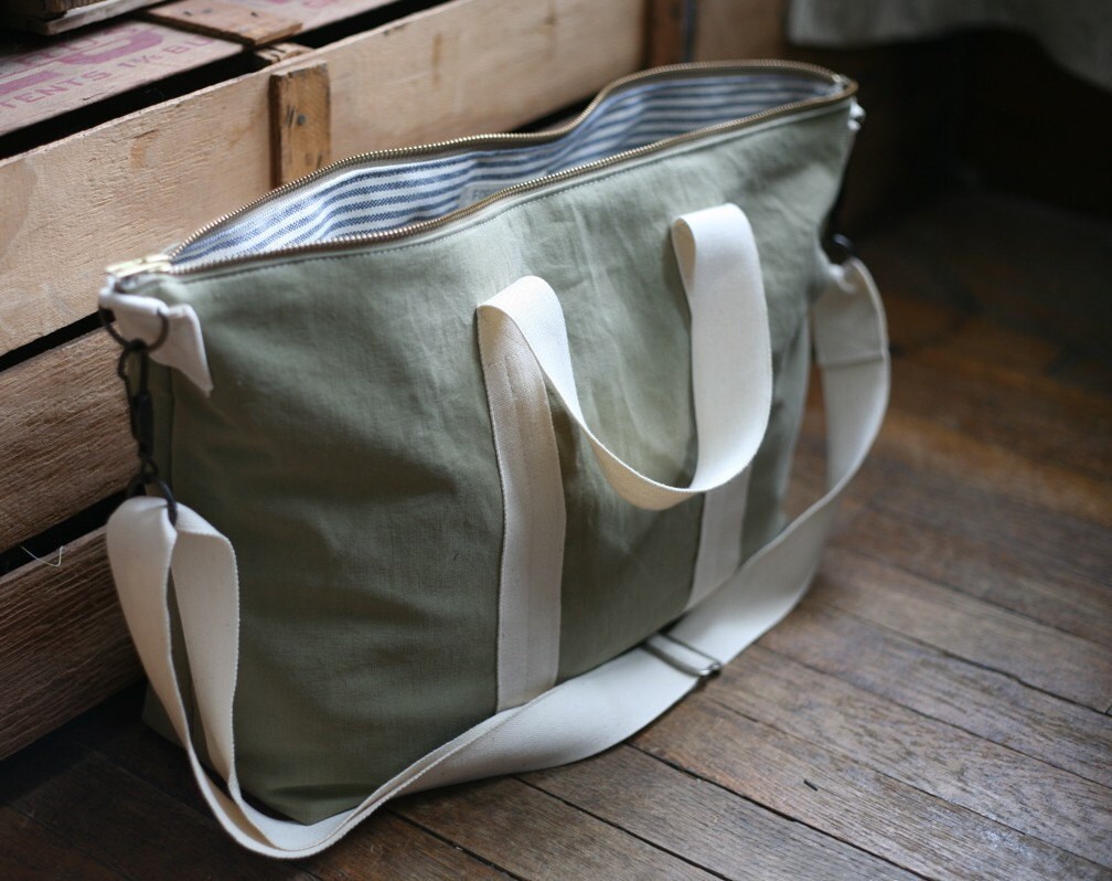Recycled Canvas Weekend Bag