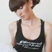 SALE. Shakespeare Quote Racerback Tank. "To Thine Own Self Be True" in Black/Small