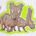 dinosaur flannel board