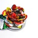 Recycled Jewelry Red Rose Brooch From Upcycled Aluminum