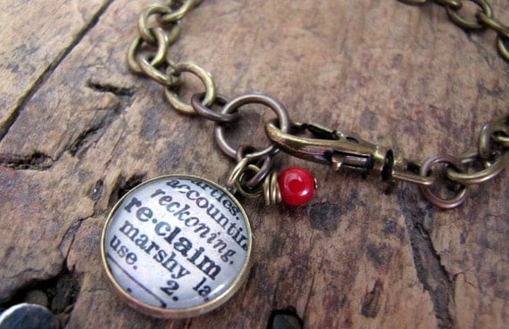 reclaim-dictionary-definition-charm-bracelet