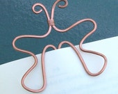 Handmade Butterfly Copper Wire Bookmark
