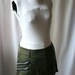 military grenade zipper handmade skirt - Bombs Away - smarmyclothes punk