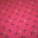 vintage red atomic upholstery fabric