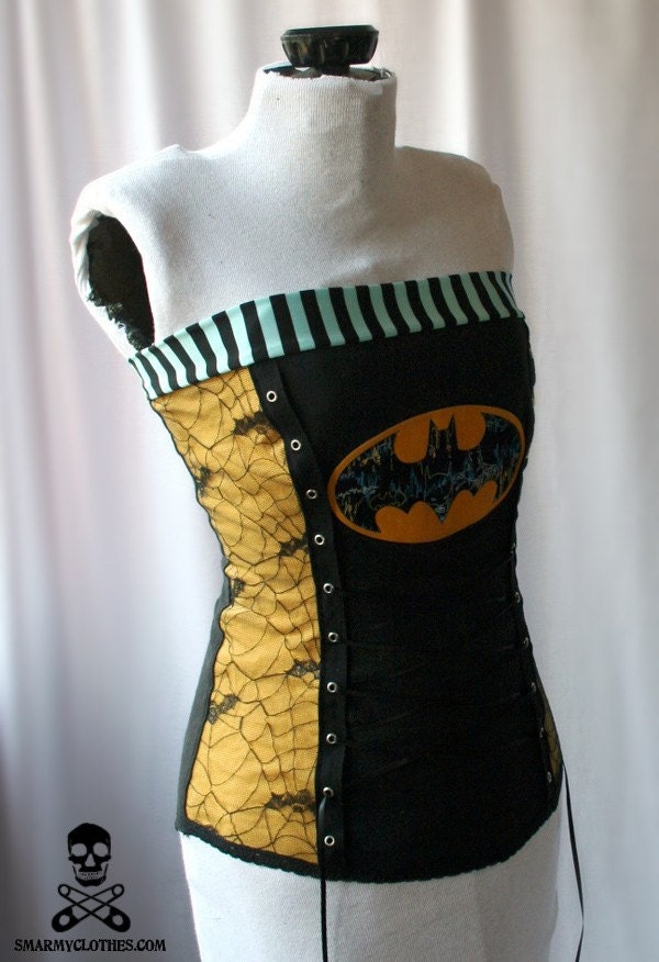 custom corset bustier top made from YOUR shirt