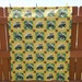 John Deere Quilt, Quilted Throw, John Deer Tractor Quilt, Handmade, Green, Yellow