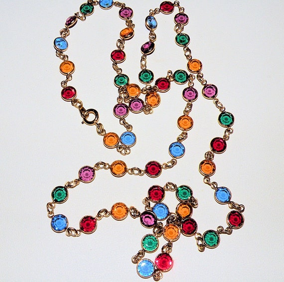 CRYSTAL CALA NECKLACE- MULTI