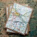 German Map Note Cards - Set of 6