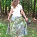 Woodland organic cotton hemp long skirt