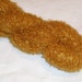 Aztec gold mohair merino boucle yarn