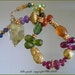 Between the Rainbow... Signature Original Vibrant Gemstone and Vermeil Layering Bracelet