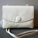 VINTAGE - Cream Leather and Patent Leather Purse